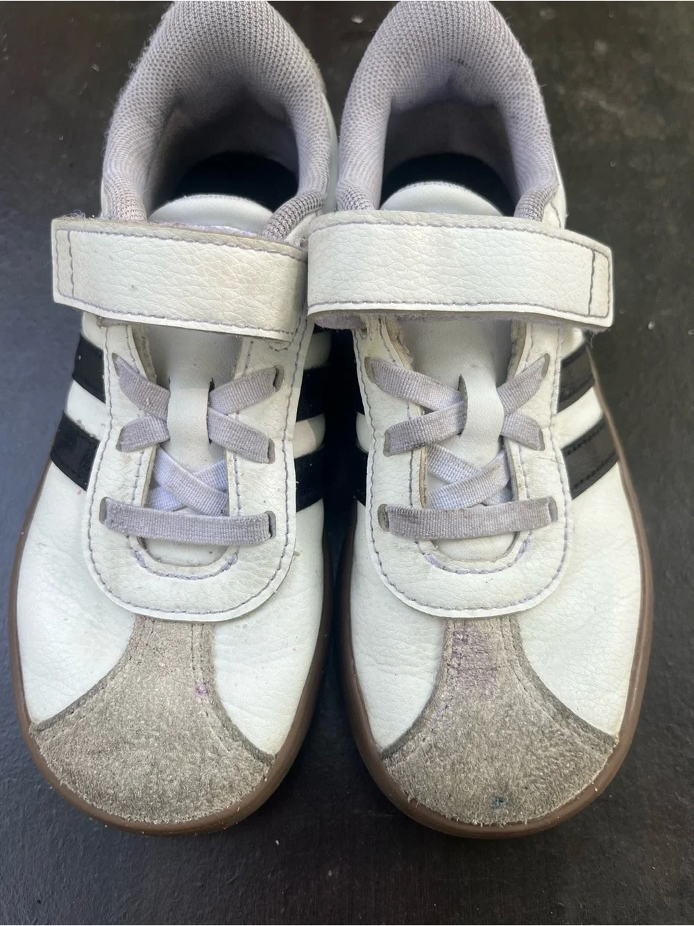 Kids adidas sneakers size 12.5 k